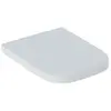 Abattant wc Geberit renova plan rectangulaire, descente assistée, fixation par le dessus Geberit