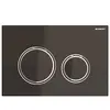 Geberit Plaque de déclenchement sigma 21, Verre noir (115.884.SJ.1)