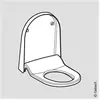 Geberit AquaClean Sela Abattant avec couvercle, fabrication 2013 - 03/...