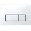 GEBERIT DELTA50 - PLAQUE DE DÉCLENCHEMENT, BLANC ALPIN 115.119.11.1