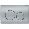 Geberit Delta20 plaque de déclenchement double touche, chrome mat (115...