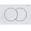 Geberit Plaque de commande Delta01, Blanc (115.107.11.1)