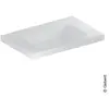Geberit iCon Light wastafel 75x48 cm, zonder kraangat, zonder overloop...