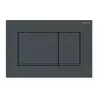 Plaque de commande WC GEBERIT Sigma30 double touche: noir, noir mat TU