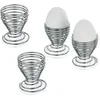 Kela coquetier spirale chrome global x4