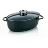 Kela line - cocotte à braiser en fonte d?aluminium 45cm noir - 15153 TU