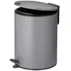 kela 23700 Kosmetikeimer, Métal, Gris Clair, 5 l