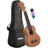 Cascha HH 2026 ukulélé soprano Premium avec housse et médiators