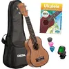 Cascha Hh 2027 Premium Mahogany Pack Ukulélé Soprano (4 Langues)