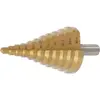 Foret étagé BGS TECHNIC - Nitrure de titane - 6 à 40,5 mm - 1615 TU