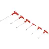 OC PRO Cles torx extra longues T10 a T40 - jeu de 6 tournevis poignee en t