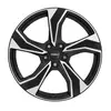 Jantes en alliage DEZENT KB dark 7.5x18 5x114.3 ET 55 NOIR/POLISÉ