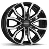Jante Alu Dezent Kc Noir Face Polie 6.5x16 6x130 Et54 Noir Face Polie