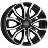 Jante Alu Dezent Kc Noir Face Polie 6.5x16 6x130 Et62 Noir Face Polie