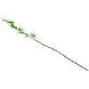 EUROPALMS Lot de 6 tiges de bambou artificielles avec feuilles - 180 c...