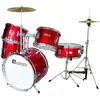 Dimavery Jds-305 Kids Drum Set, Red