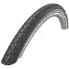 Schwalbe pneu exterieur road cruiser 28 x 1 75 noir brun reflection