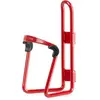 Support de bouteille en aluminium Voxom FH1 rouge anodisé - Résistant et léger