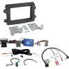 ACV Kit 2 DIN - Fiat - Ducato - 2021-2024 - Remplacement autoradio - Couleur noire - Connecteurs HU SWC