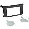 ACV Adnauto - Kit Facade autoradio 2DIN compatible avec Toyota Rav 4 ap13 Noir