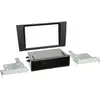 ACV Support autoradio compatible avec Audi A4 Noir avec vide-poche