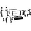 ACV Adaptateur de façade 2-din pour nissan navara->> noir / glossy nc
