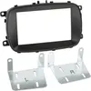 ACV Kit Facade autoradio 2DIN compatible avec Fiat 500 x ap15 Noir