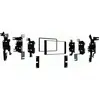 Panneau 2-Din Chevrolet/Nissan -> Couleur : Peinture Piano Noir (Metra...