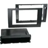 ACV Adaptateur de façade 2-din pour avec vide poche audi a4 / seat exeo noir