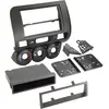 ACV Adnauto - Kit Facade autoradio 2DIN compatible avec Honda Fit 06-07 Avec vide poche Noir