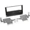 ACV Adnauto - Kit Facade autoradio 2DIN compatible avec Nissan Juke ap14 Avec vide poche Induction Qi Noir brillant