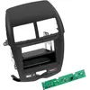ACV Adaptateur de façade 2-din pour inbay pour mitsubishi asx apres 2010 noir