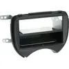 ACV Adnauto - Kit Facade autoradio 2DIN compatible avec Nissan Micra 11-13 Avec vide poche Induction Qi Noir
