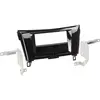 ACV Adaptateur de façade 2-DIN Inbay® Nissan Qashqai noir piano