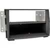 ACV Adnauto - Facade autoradio 2DIN compatible avec Kia Venga ap09 Avec Vide poche Induction Qi Noir