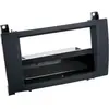 ACV Adnauto - Facade autoradio 2DIN compatible avec Mercedes slk ap04 Avec vide poche Induction Qi Noir Rubber touch