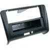 Merkloos / Sans marque Facade autoradio 2DIN compatible avec Audi TT 06-14 Avec vide poche Induction Qi Noir