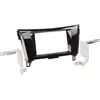 ACV Adaptateur de façade 2-din pour nissan qashqai 2014 -> noir piano nc