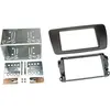 ACV Façade d'autoradio double DIN pour Seat Ibiza 6J / 6JN à partir de 2008 Noir