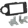 ACV Adnauto - Kit Facade autoradio 2DIN compatible avec Toyota Yaris ap14 Noir