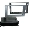 ACV Adaptateur de façade 2-DIN avec vide poche Audi A4 /Seat Exeo anthracite