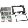 ACV Adaptateur de façade 2-din pour mercedes sprinter (w906)/ vw crafter noir