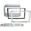 ACV Adaptateur de façade 2-DIN Opel Astra/Corsa D/Zafira satin-stone