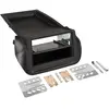 ACV Adaptateur de façade 2-din pour avec vide poche fiat/ citroen/ peugeot noir