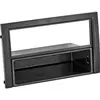 ACV 2-DIN Adaptateur de façade avec vide poche Skoda Fabia 2004 - 2007 noir
