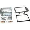ACV Adnauto - Facade autoradio 2DIN compatible avec Fiat Panda 03-12 Gris