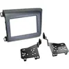 ADNAUTO Kit Support Autoradio compatible avec Honda Civic 9 Gris