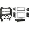 ACV Adaptateur de façade 2-din pour avec vide poche mazda 2 2007 > noir