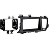 ADNAUTO Adaptateur de façade 2-din pour kia optima 2012 > noir nc