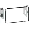 Adaptateur de façade 2-DIN Nissan Qashqai 2007 noir